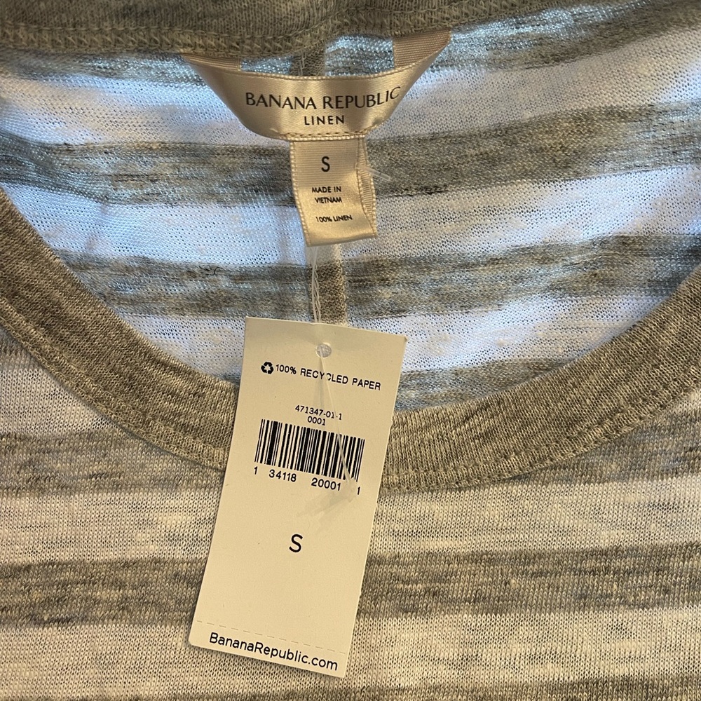 NWT Banana Republic Linen tank - Picture 2 of 7